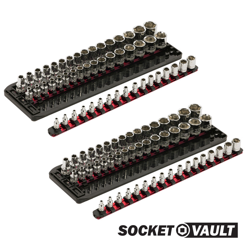 2-Pack SOCKET VAULT™ Socket Organizer Set – ARES Tool, MJD