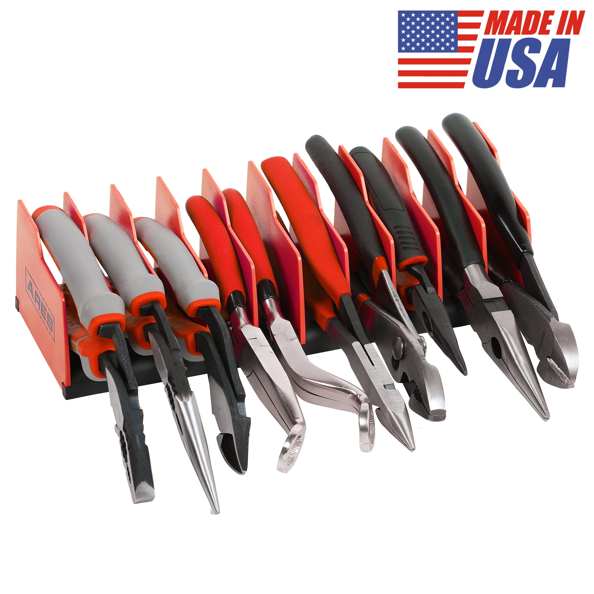 Wall tool holders for Pliers, Chisels, Hammers, Drills
