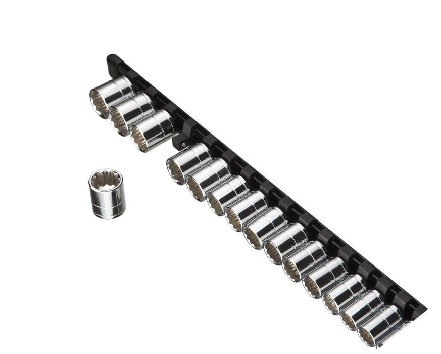 ARES 70085 - 3/8" Black Aluminum Socket Rail