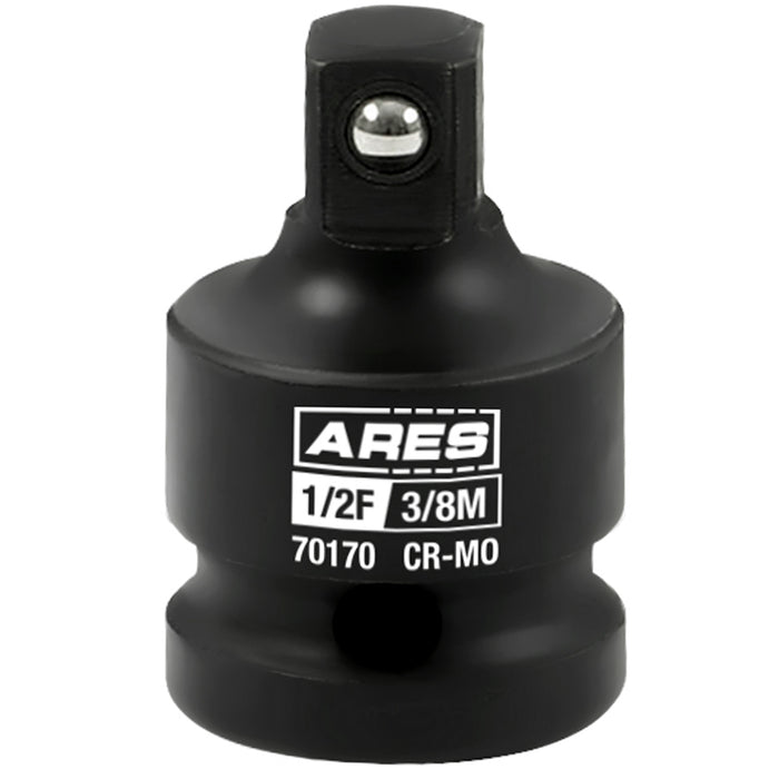 ARES 70170 - 1/2" F to 3/8" M Impact Socket Adapter