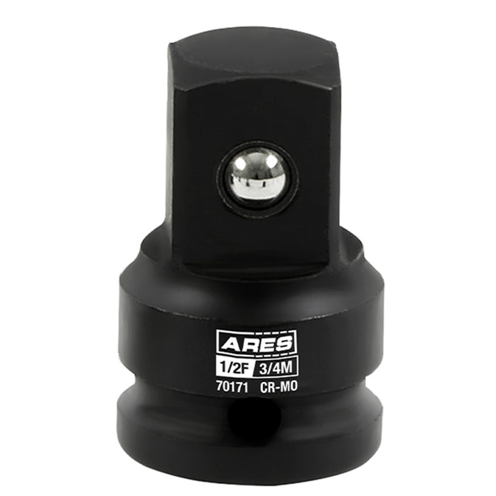 ARES 70171 - 1/2" F To 3/4" M Impact Socket Adapter