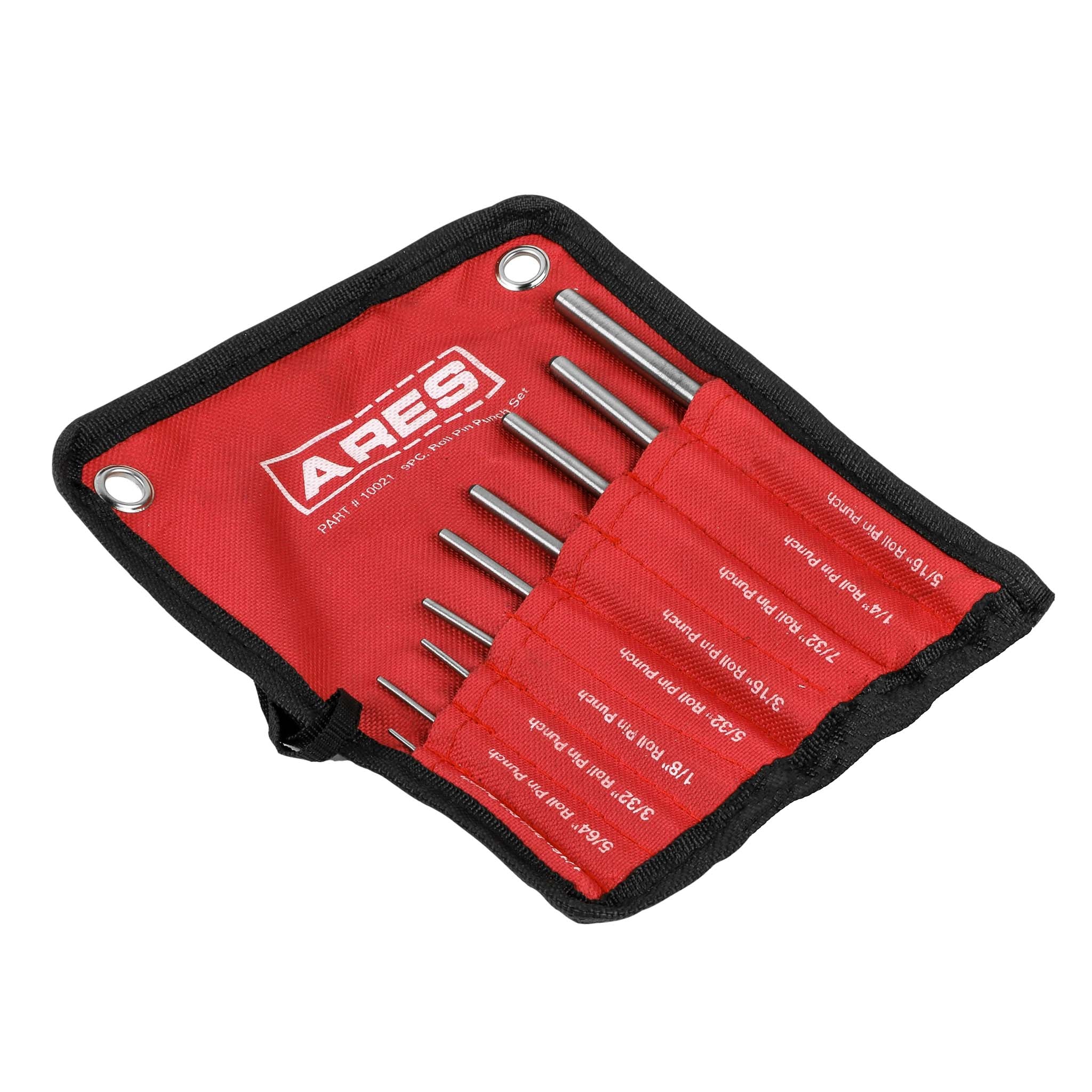 9-Piece Roll Pin Punch Set – ARES Tool, MJD Industries, LLC