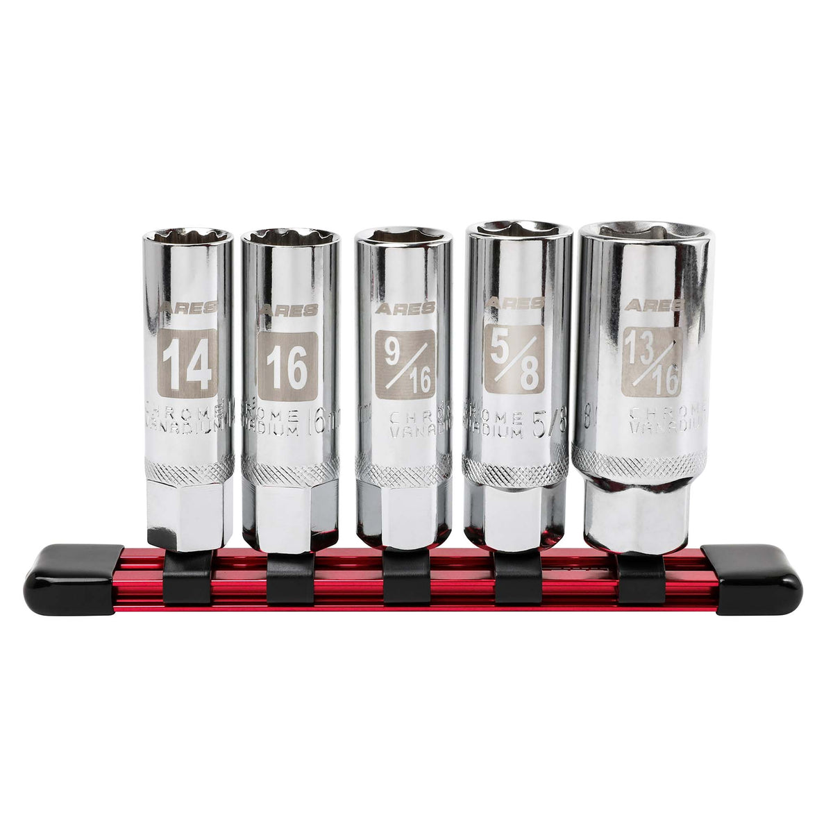 5-Piece Magnetic Spark Plug Socket Set — ARES Tool, MJD Industries
