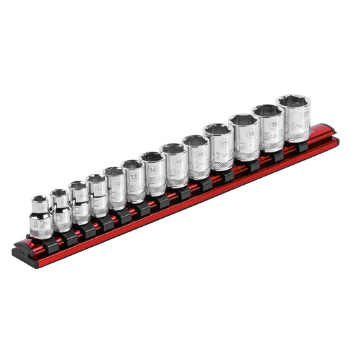 Wrench Organizer Tray Rail Storage Rack Sorter Socket Holder Set of 40 Tools  HOT